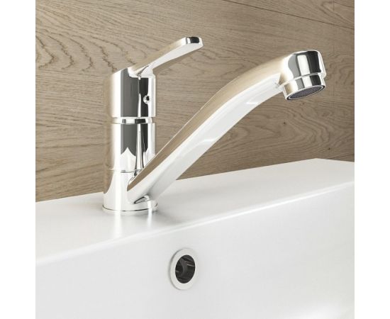 Смеситель для умывальника Dorff Norma с поворотным изливом D1000000 – изображение 2