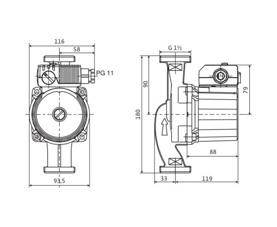 Насос Wilo STAR-RS 25/8 9168933 – изображение 2