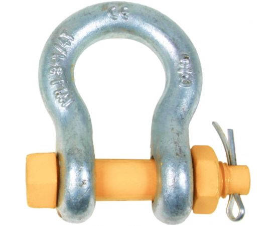 Омегообразная грузовая скоба Центр грузоподъемного оборудования DIN 833, с гайкой, Q=3,25 т 4687203388157 – изображение 2