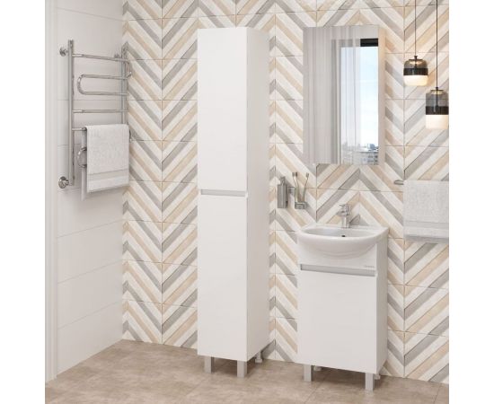 Пенал Onika милтон 30 напольный, белый, универсальный 403077 – изображение 2