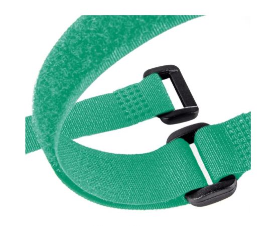 Ремни-липучки Comfix 200x16 мм, зеленый, упаковка 10 шт. HLCS-200х16-RP0000X – изображение 2