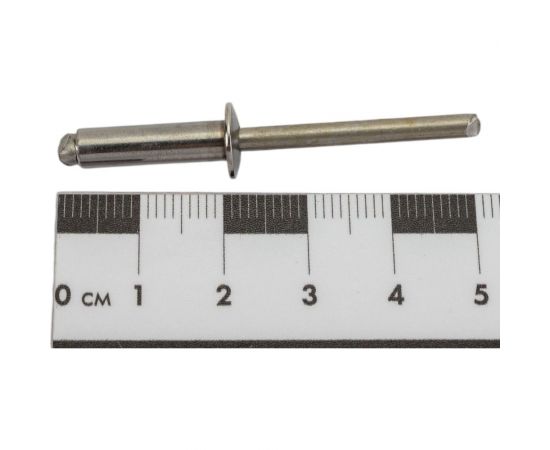 Вытяжная нержавеющая заклепка со стандартным бортиком KREPFIELD 5x18 мм, ART 9052, А2, 100 шт. 9052ЗАКЛЕПКА5Х18А2-100 – изображение 3