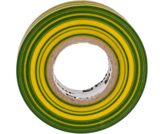 Изолента ПВХ EKF желто-зеленая 19мм, 20м, серии SafeFlex 10 шт. plc-iz-sf-yg – изображение 3
