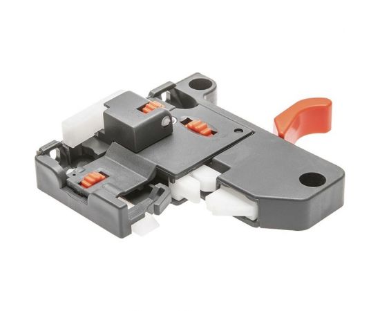 Направляющие полного выдвижения GTV MODERN SLIDE L-350 c 3D регулировкой, с доводчиком PB-3D0SHX18-350-H – изображение 3