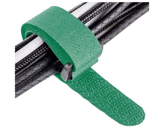 Ремни-липучки Comfix 200x16 мм, зеленый, упаковка 10 шт. HLCS-200х16-RP0000X – изображение 3
