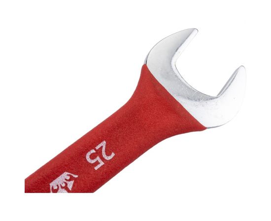 Рожковый ключ KingTul 25x28 мм, в прорезиненной оплетке KT-102528k(322528) – изображение 3