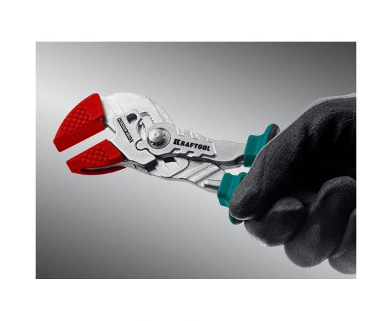 Клещи переставные-гаечный ключ KRAFTOOL Vise-wrench 180 мм 22066 – изображение 3