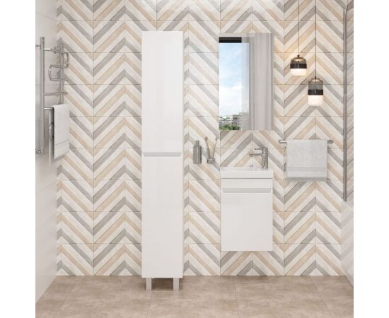 Пенал Onika милтон 30 напольный, белый, универсальный 403077 – изображение 4