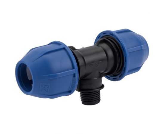 ПНД Тройник Rvc наружная резьба 25x1/2 UNIO/ 12596 – изображение 4