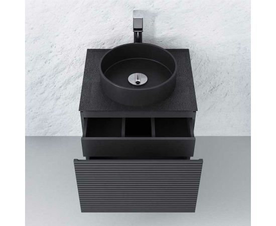 Тумба Jorno Stone 60 подвесная, антрацит Stn.01.60/P/A/JR – изображение 4