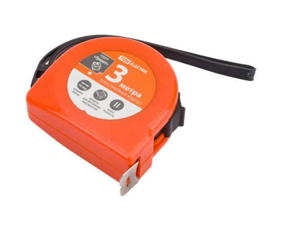 Рулетка TDM длина 3 м, стальная лента, ширина 16 мм, пластиковый корпус, ""Гранит"" SQ1018-0101 – изображение 4