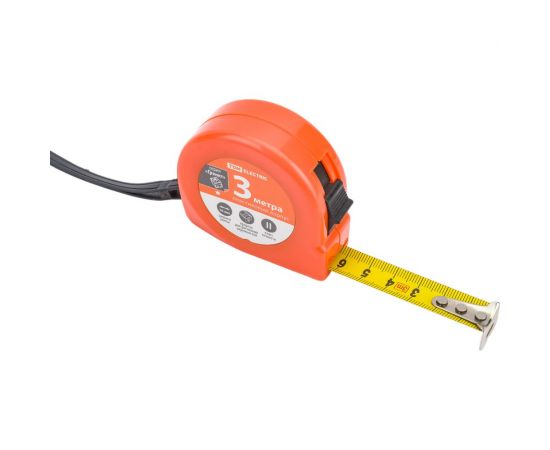 Рулетка TDM длина 3 м, стальная лента, ширина 16 мм, пластиковый корпус, ""Гранит"" SQ1018-0101 – изображение 5