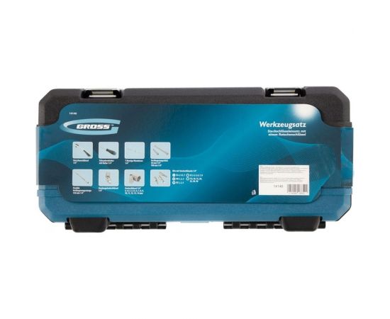 Набор инструментов GROSS 42 предмета, 120 зубьев, CrV, 1/4 14146 – изображение 6