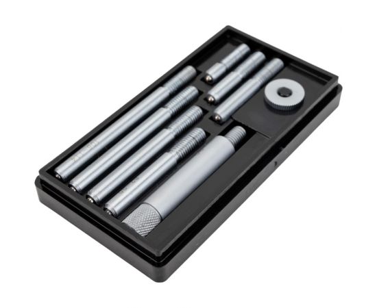 Нутромер CNIC индикаторный 50-160мм, глуб.изм. 200мм 0,01, 9 вставок Шан 570-225 23644 – изображение 6