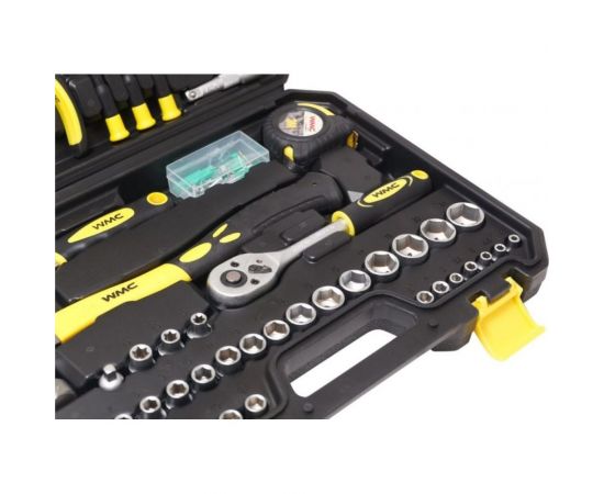 Набор инструментов WMS Tools 1/4, 3/8"", 128 предметов WMC-30128 – изображение 7