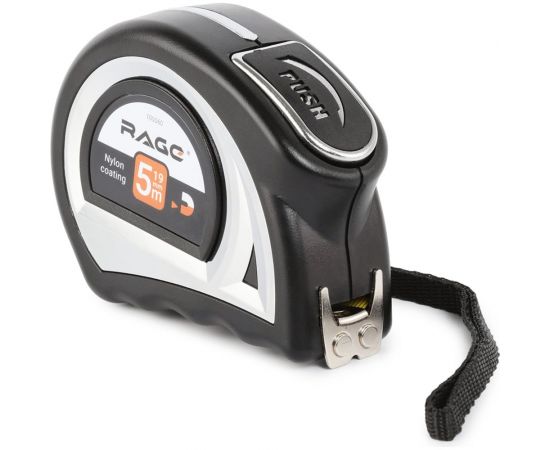 Рулетка VIRA двухсторонняя 5мх19мм нейлоновая с двухсторонним зацепом rage by 100060 – изображение 7