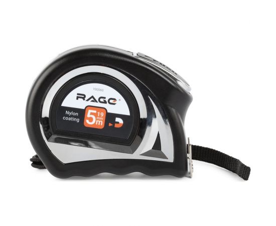 Рулетка VIRA двухсторонняя 5мх19мм нейлоновая с двухсторонним зацепом rage by 100060 – изображение 9