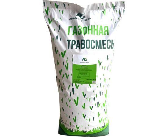 Газонная травосмесь ABSOLUTE GREEN Грин Бюджет 20 кг 00000000615 
