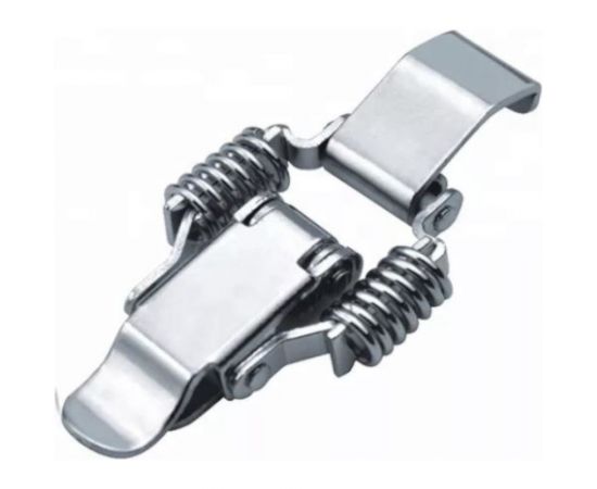 Натяжной замок-защелка MFK-TORG две пружины, никель J109 