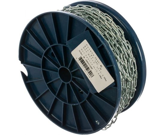 Сварная цепь КРЕП-КОМП длиннозвенная DIN 763 м2 50м цд2 