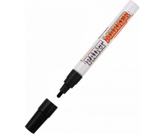 Маркер-краска MunHwa 311211 Industrial черный, 4 мм, нитро-основа, блистер IPM-01/Б Б0053443 
