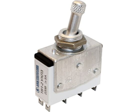 Тумблер Электротехник Тв1-2 ухл3, 220в, 5а, 2з и 2р, ip40 ET001965 