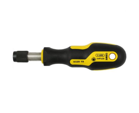 Отвертка для бит с фиксатором NAREX S Line profi 35мм 832018 