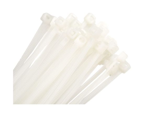 Универсальный пластиковый хомут ЭВРИКА белый 3.0x160мм 50шт ER-03161 