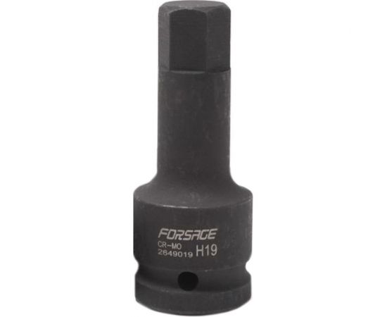 Головка-бита ударная 6-гранная (19х90 мм; 3/4"") Forsage 323 F-2649019 