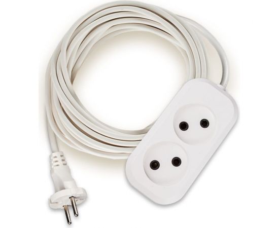 Удлинитель шнур МПП УДЛИНИТЕЛЬ У-2-10 ПВС, 2х1,0, 2гнезда, 10м, без заземления 999000000003001 