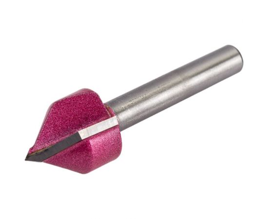 Фреза пазовая V-образная 90 градусов (15.9x15.9x45 мм; хв-к 6 мм) PROCUT 200631P 