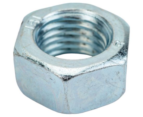 Гайка МЕТАЛЛСЕРВИС М20, DIN 934, цинк, 10 шт. 1238976 – изображение 2