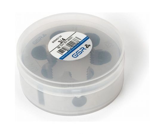 Круглая плашка GSR BSP (G) 1/2 DIN EN 24231 B HSS B00452100 – изображение 2