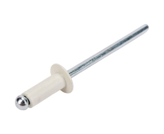 Крашенная заклепка Kenner алюм/сталь 4х10 RAL1015 1000шт зк4101015 – изображение 2