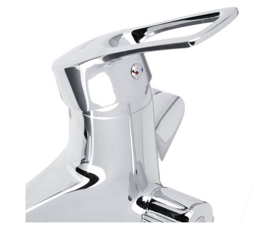 Смеситель для ванны RAIN Атриа, длинный излив 40 см., картридж 40 мм., с комплектом для душа 561-278 – изображение 2