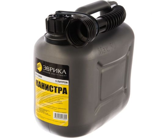 Канистра полиэтиленовая 5 л с носиком-лейкой ЭВРИКА ER-75005 – изображение 2