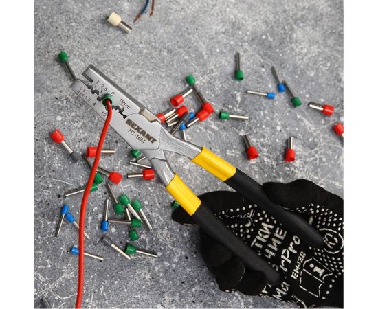 Пресс-клещи для обжима втулочных наконечников REXANT 0,5-16 мм? HT-16M 12-3208 – изображение 23