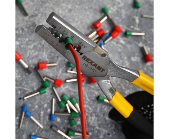 Пресс-клещи для обжима втулочных наконечников REXANT 0,5-16 мм? HT-16M 12-3208 – изображение 30