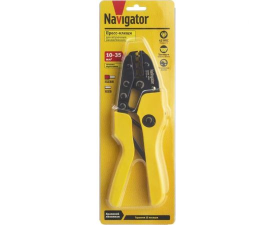 Пресс-клещи Navigator NHT-Pkv01-M-35 (для втулочных, 35 мм2) 80381 – изображение 3