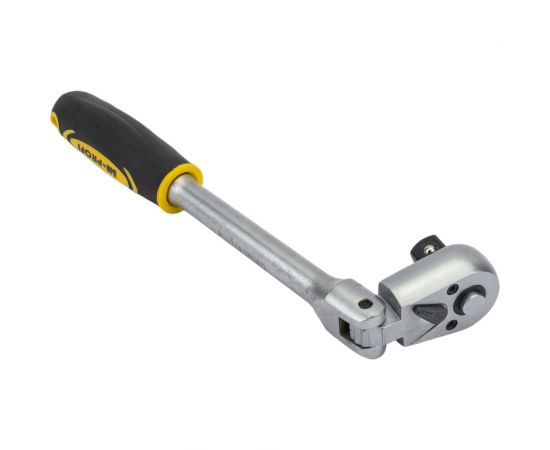 Трещоточный ключ БМ 1/2"" DR шарнирный, CrV 973312 – изображение 3