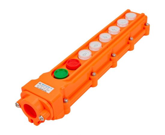 Кнопочный пост Электротехник ПКТ-60ПС У2, 5А, IP54, кнопка ПУСК с фиксацией, стоп, вверх, вниз, влево, вправо, вперед, назад ET055744 – изображение 3