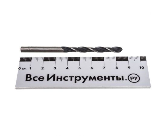 Сверло по металлу ц/х (5.3х52х86 мм; Р6М5) Hortz HOR 122336 – изображение 3