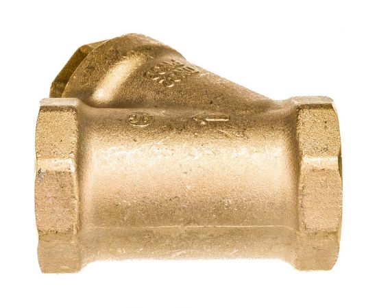 Сетчатый фильтр Giacomini R74A 1 1/4, В, PN, бар-16, латунь R74AY106 – изображение 4