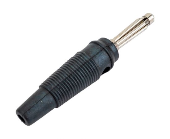Штекер Banana Pro Legend черный, винтовое крепление PL2463 – изображение 4