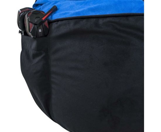 Игровое кресло-мешок Mypuff Геймер, Черно-голубое, мебельная ткань G_471_538 – изображение 5