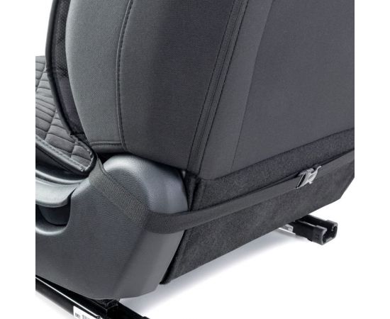 Накидки на передние сиденья CarPerformance, 2 шт. материал алькантара CUS-1012 BK/BK – изображение 6