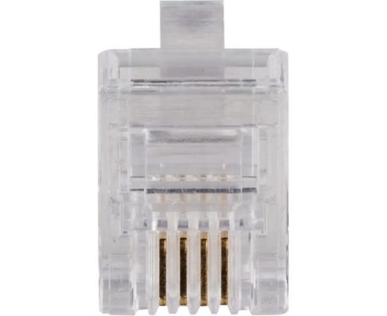 Коннектор TWIST для телефонного кабеля RJ-11 6p4c, медный, 50шт. CN-6P4C-U-TWCS/50 – изображение 7