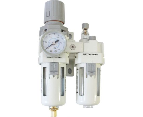 Блок подготовки воздуха HEAVY DUTY 1/2" Optimus AC4010-04 – изображение 7