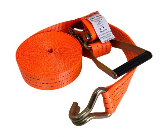 Стяжной ремень ООО Грузкомплект 2-составной, 50 мм, 5 т, 8 м СР5058 