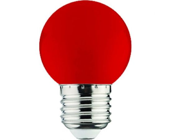Светодиодная цветная лампа HOROZ ELECTRIC RAINBOW 1W Красный E27 220-240V 001-017-0001 HRZ00002312 